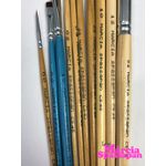 Kit de Pincéis Para Pintura em Tecido Completo Coleção Márcia Spassapan (Com 10 Pincéis) 