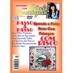 DVD Pintando Com Marcia Spassapan Edição Nº11 - Rosas Com Paisagem + Projeto