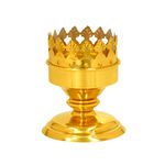 CastiÇal Dourado Com Coroa