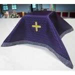 Véu P/ Cálice Jackard Litúrgico Bordado