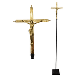 Cruz Processional Dourada