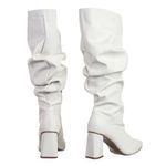 Bota Feminina Slouchy Off White 23021