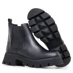 Botina Cano Curto Preto 15030
