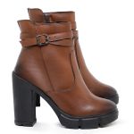 Bota Fivela Cano Curto Tabaco 16005