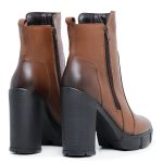 Bota Salto Grosso Cano Curto Tabaco 16015