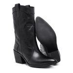 Bota Feminina Texana Preta 17000