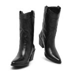 Bota Feminina Texana Preta 17000