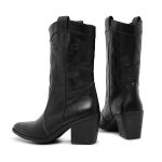Bota Feminina Texana Preta 17000