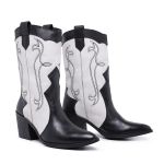 Bota Feminina Texana Branco 17002
