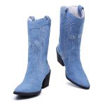 Bota Feminina Texana Jeans 17004
