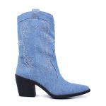 Bota Feminina Texana Jeans 17004