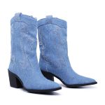 Bota Feminina Texana Jeans 17004