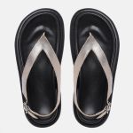 Sandalia Papete Feminina Betina Ouro Light