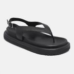 Sandalia Papete Feminina Betina Preto