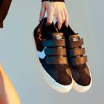 Tênis Casual Feminino Lumini Preto Onça