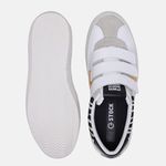 Tênis Casual Feminino Lumini Branco Zebra
