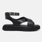 Sandalia Papete Feminina Marina Preto
