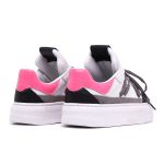 Tênis Raika Sneaker Feminino em Couro Rosa 127