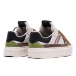 Tênis Raika Sneaker Feminino em Couro Verde 129