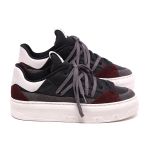 Tênis Raika Sneaker Feminino em Couro Preto 130