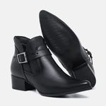 Bota Cano Baixo Ana Preta