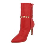 Bota Feminina Cano Médio Salto Fino Napa Santorini Ferrari 1793 