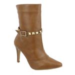 Bota Feminina Cano Médio Salto Fino Napa Canyon 1793 