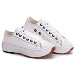 Tênis D'Flora Star Clássico Plataforma Branco