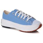 Tênis D'flora Star Clássico Plataforma Azul