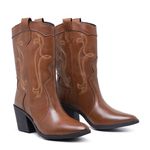 Bota Feminina Texana Marrom 17006
