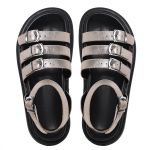 Sandalia Papete Feminina Laura Ouro Light