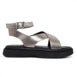 Sandalia Papete Feminina Marina Ouro Light