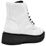 Bota Blogueira D'Flora Branco 21000