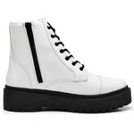 Bota Blogueira D'Flora Branco 21000