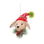 Enfeite Para Pendurar Cachorro Decorativo 14cm