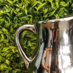 Jarra Decorativa 25cm Metalic Silver Espressione