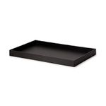 Bandeja Em Mdf Com Revestimento Em Pu Preto Grande
