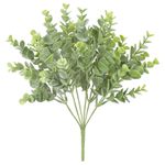 Buque Galho Eucalipto Verde Artificial Para Decoração