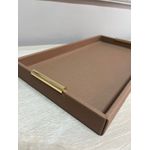 Bandeja em Mdf com Revestimento Pu com Alça 40cm