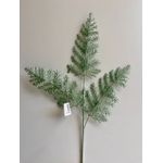 Galho Natalino Glitter Verde 75cm Decoração Natal