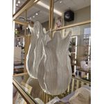 Vaso Decorativo Cerâmica Orgânico 30,5cm Off White