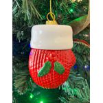 Enfeite De Pendurar Natal Luva Noel Vermelha
