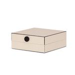 Caixa Decorativa em MDF Botton Off White 21cm Mart