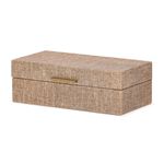 Caixa em MDF com Revestimento em PU 9x34x17cm Mart
