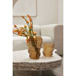 Vaso Florença em Vidro Amber 26cm
