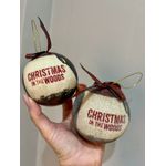 Caixa Bolas De Natal Presenteável Luxo Diversos 8cm C/14 Un