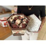 Caixa Bolas De Natal Presenteável Luxo Diversos 8cm C/14 Un