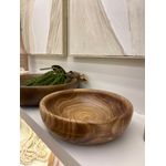 Centro De Mesa Decorativo Em Madeira 33cm