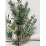 Galho De Natal Verde Pinheiro 66cm Cromus Decoração Natal