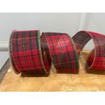 Fita Xadrez Para Decoração De Natal Laços E Arvores